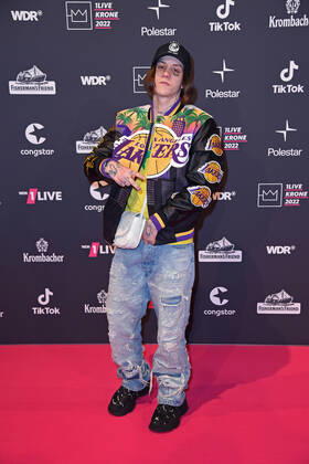 T-Low (Thilo Panje) bei der 1live Krone 2022 in der Jahrhunderthalle in Bochum am 08.12.2022
