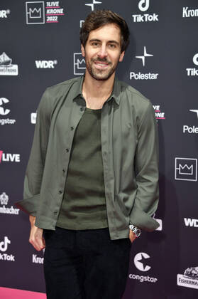 Max Giesinger bei der 23. Verleihung der 1Live Krone 2022 in der Jahrhunderthalle. Bochum, 08.12.2022