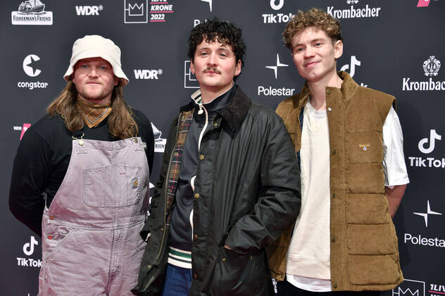Provinz bei der 23. Verleihung der 1Live Krone 2022 in der Jahrhunderthalle. Bochum, 08.12.2022