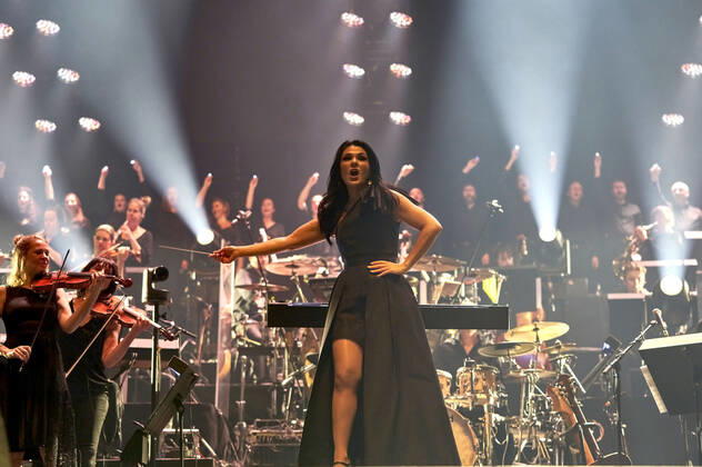 Alexandra Arrieche live bei der Night of the Proms 2022 in der ZAG Arena. Hannover, 08.12.2022