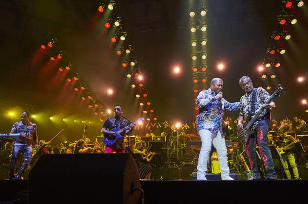 Kool & The Gang live bei der Night of the Proms 2022 in der ZAG Arena. Hannover, 08.12.2022