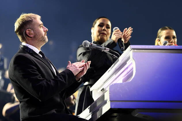 John Miles Jr. live bei der Night of the Proms 2022 in der ZAG Arena. Hannover, 08.12.2022