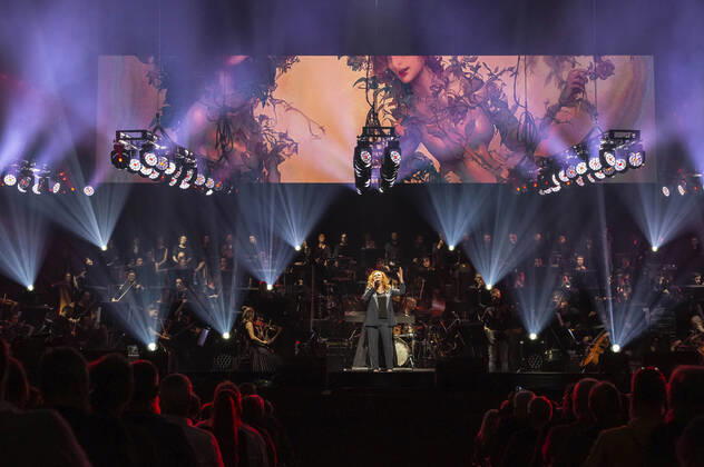 Carol Decker (TÂ Pau) live bei der Night of the Proms 2022 in der ZAG Arena. Hannover, 08.12.2022