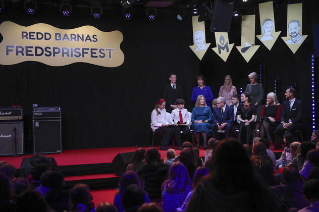 Oslo 20221210 F v peace prize winners Natallia Pintsyuk, who represents her husband, the activist Ales Byalyatski from Belarus, Jan Ratchinskij, who represents the Russian organization Memorial and Oleksandra Matviytsyuk, who represents the Ukrainian organization Center for Civil Li  Copyright: xAnnikaxByrdex Al_kGcgxnUk
