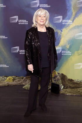 Margarethe von Trotta bei der Verleihung des 35. Europäischen Filmpreises im Konzerthaus Harpa. Reykjavik, 10.12.2022