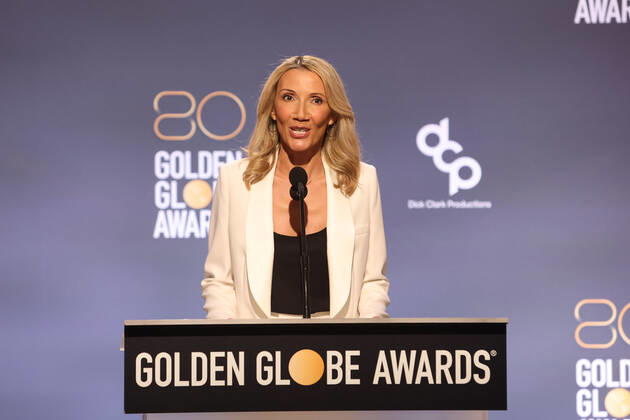 80th Annual Golden Globe Awards Nominations at the Beverly Hilton Hotel Featuring: Helen Hoehne Where: Los Angeles, California, United States When: 12 Dec 2022 Credit: FAYES VISION startraksphoto.com Cover Images Copyright: xx 52274668 EDITORIAL USE ONLY. NOT FOR USE BY NEWSPAPERS BASED IN THE UK.