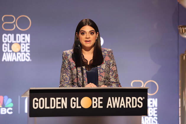 80th Annual Golden Globe Awards Nominations at the Beverly Hilton Hotel Featuring: Mayan Lopez Where: Los Angeles, California, United States When: 12 Dec 2022 Credit: FAYES VISION startraksphoto.com Cover Images Copyright: xx 52274670 EDITORIAL USE ONLY. NOT FOR USE BY NEWSPAPERS BASED IN THE UK.
