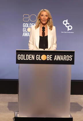 BEVERLY HILLS, CA - DECEMBER 12: Mayan Lopez, at the 80th Annual Golden Globe Awards Nominations at The Beverly Hiltons in Beverly Hills, California on December 12, 2022. Copyright: xFayexSadou MediaPunchx
