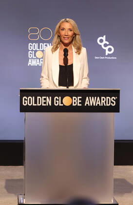 BEVERLY HILLS, CA - DECEMBER 12: Mayan Lopez, at the 80th Annual Golden Globe Awards Nominations at The Beverly Hiltons in Beverly Hills, California on December 12, 2022. Copyright: xFayexSadou MediaPunchx