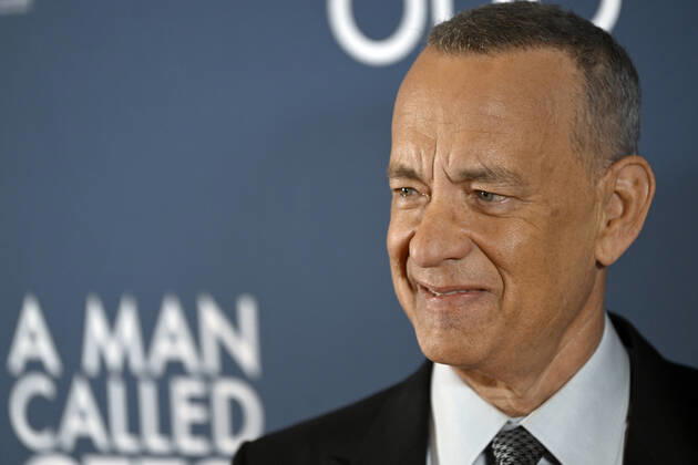 Tom Hanks arrives to the premiere of the movie A Man Called Otto at Rigoletto cinema in Stockholm, Sweden, 13 December 2022 Poto Henrik Montgomery TTT kod 10060 STOCKHOLM SWEDEN x10060x,  Copyright: xHenrikxMontgomery TTx A MAN CALLED OTTO PREMIERE