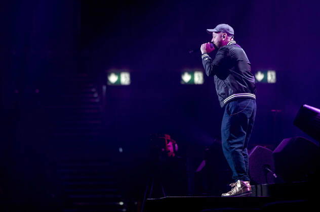 Matt Simons live bei der Night of the Proms 2022 in der Messehalle. Erfurt, 13.12.2022
