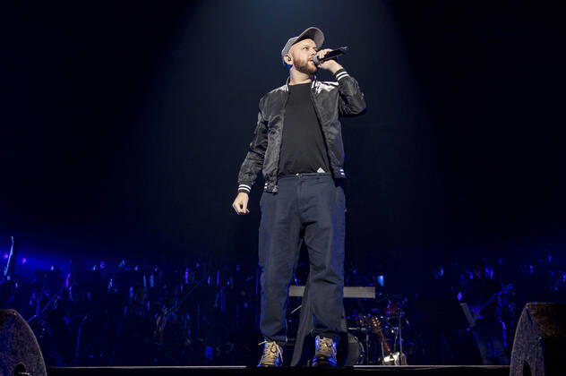 Matt Simons live bei der Night of the Proms 2022 in der Messehalle. Erfurt, 13.12.2022