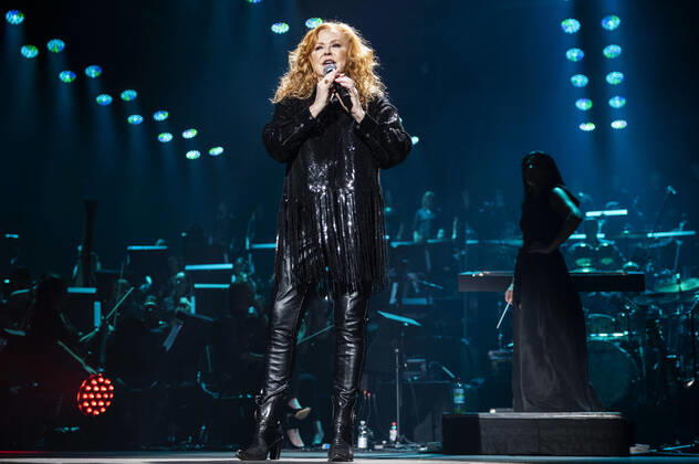 Carol Decker (T Pau) live bei der Night of the Proms 2022 in der Messehalle. Erfurt, 13.12.2022