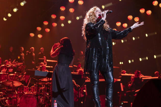 Carol Decker (T Pau) live bei der Night of the Proms 2022 in der Messehalle. Erfurt, 13.12.2022