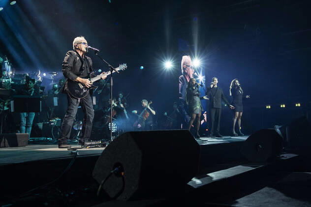 Nik Kershaw live bei der Night of the Proms 2022 in der Messehalle. Erfurt, 13.12.2022