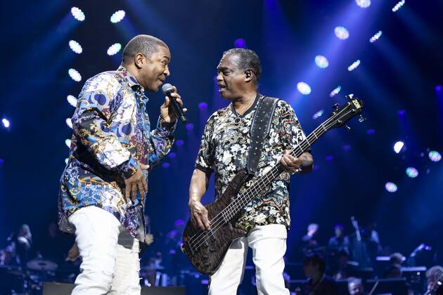 Kool & The Gang live bei der Night of the Proms 2022 in der Messehalle. Erfurt, 13.12.2022