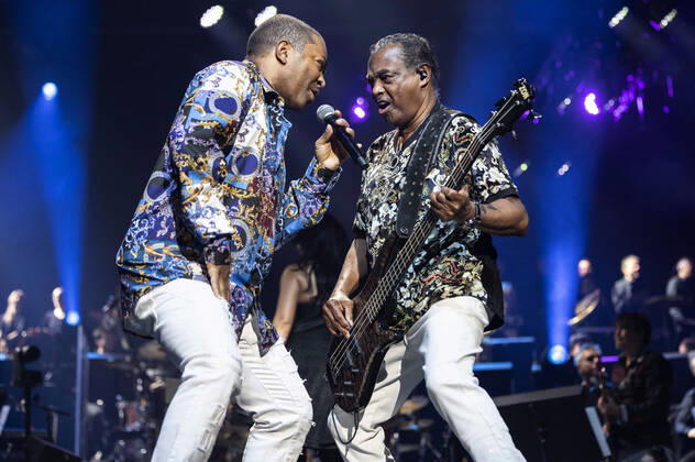Bilder des Jahres 2022, Entertainment 12 Dezember Entertainment Themen der Woche KW50 Entertainment Bilder des Tages Kool & The Gang live bei der Night of the Proms 2022 in der Messehalle. Erfurt, 13.12.2022