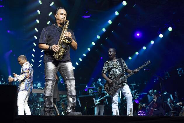 Kool & The Gang live bei der Night of the Proms 2022 in der Messehalle. Erfurt, 13.12.2022