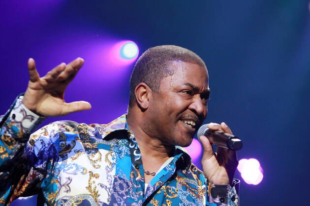 Night of the Proms 2022 13.12.2022, Erfurt, Messehalle, Night of the Proms 2022 Das Antwerp Philharmonic Orchestra und der Chor Fine Fleur unter Leitung der Dirigentin Alexandra Arrieche begleiten die Stars im Bild: Kool & the Gang