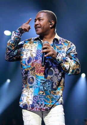 Night of the Proms 2022 13.12.2022, Erfurt, Messehalle, Night of the Proms 2022 Das Antwerp Philharmonic Orchestra und der Chor Fine Fleur unter Leitung der Dirigentin Alexandra Arrieche begleiten die Stars im Bild: Kool & the Gang