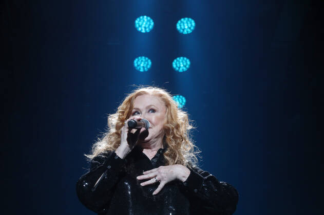 Night of the Proms 2022 13.12.2022, Erfurt, Messehalle, Night of the Proms 2022 Das Antwerp Philharmonic Orchestra und der Chor Fine Fleur unter Leitung der Dirigentin Alexandra Arrieche begleiten die Stars im Bild: Carol Decker