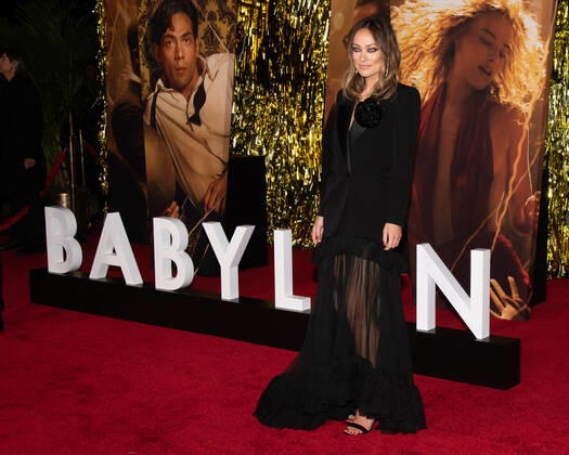 15 December 2022 - Los Angeles, California - Olivia Wilde. Babylon Global Premiere Screening at the Academy Museum of Motion Pictures. Los Angeles USA - ZUMAa123 20221215_zaa_a123_041 Copyright: xBillyxBennightx