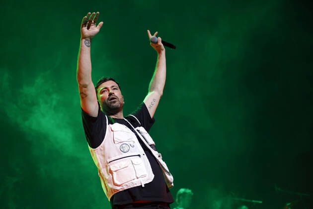 Bilder des Jahres 2022, Entertainment 12 Dezember Entertainment Themen der Woche KW50 Entertainment Bilder des Tages Rapper Marteria bei seinem Konzert in der Lanxess-Arena. Köln, 17.12.2022 NRW Deutschland Copyright: xChristophxHardtx