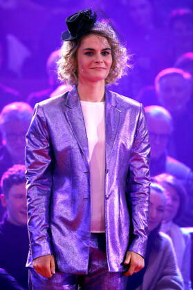 Hazel Brugger bei der Aufzeichnung der SAT.1-Sendung Stars in der Manege im Circus Krone Bau. München, 08.12.2022