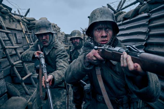 RELEASE DATE: October 28, 2022. TITLE: All Quiet On The Wester Front. STUDIO: . DIRECTOR: Edward Berger. PLOT: A young German soldier s terrifying experiences and distress on the western front during World War I. STARRING: FELIX KAMMERER as Paul Baumer, ALBRECHT SCHUCH, EDIN HASANOVIC. Prague Czech Republic - ZUMAl90_ 20230106_shm_l90_861 Copyright: xNetflixx