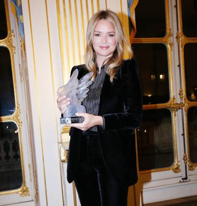 Le Prix du French Cinema Award pour l actrice Belge Virginie Efira au Ministere de la Culture CELEBRITIES: Prix French Cinema Award- Paris - 12 01 2023 JonathanRebboah Panoramic  PESRK24022012