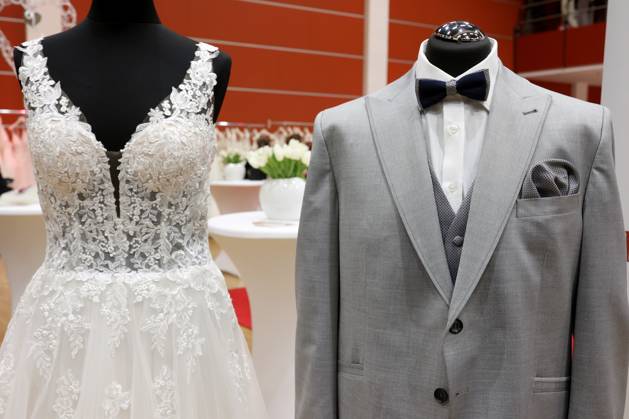 Impressionen der Hochzeits und Festmesse 2023 in der Siegerlandhalle Messe zum Thema Hochzeit und Fest am 14.01.2023 in Siegen Deutschland. Nur Redaktionelle Nutzung