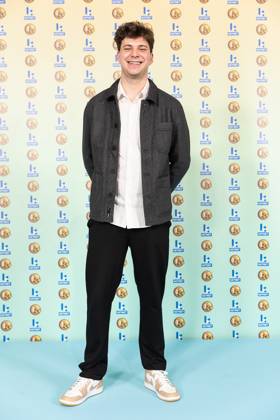 Singer Berre pictured during the Gala van de Gouden K s award show, organized by Flemish children s television channel Ketnet, Saturday 21 January 2023 in Brussels.  JAMESxARTHURxGEKIERE 58604194
