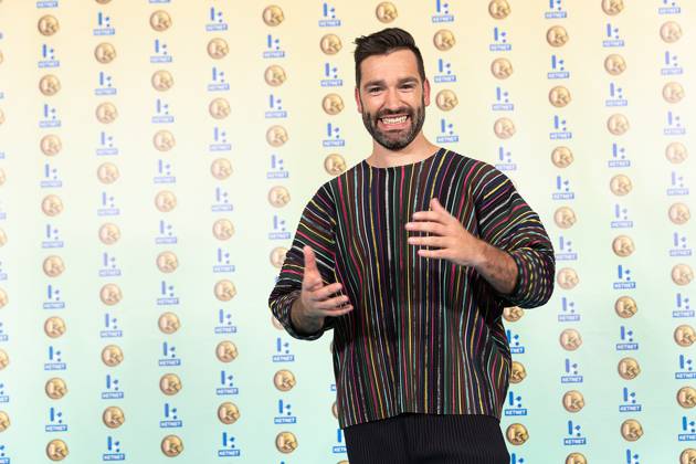 Singer Metejoor pictured during the Gala van de Gouden K s award show, organized by Flemish children s television channel Ketnet, Saturday 21 January 2023 in Brussels.  JAMESxARTHURxGEKIERE 58604215