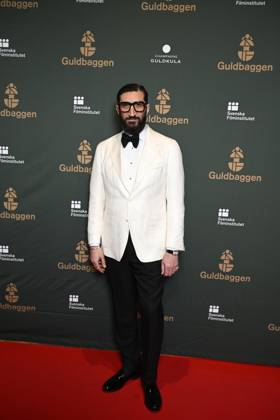 STOCKHOLM 20230123 Fares Fares arrives on the red carpet at the Guldbaggegala at Circus in Stockholm STOCKHOLMK SWEDEN x10040x,  Copyright: xAndersxWiklund TTx GULDBAGGEN 2023 TTABB0000000000154404