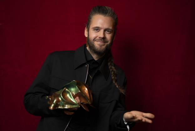 STOCKHOLM 20230123 Ted Krotkiewski received the Golden Beetle for best sound design for All of our heartbeats are connected through exploding stars during the Golden Beetle Gala at Cirkus in Stockholm STOCKHOLM SWEDEN x10050x,  Copyright: xPontusxLundahlx xTTx GULDBAGGEN 2023 TTABB0000000000154543