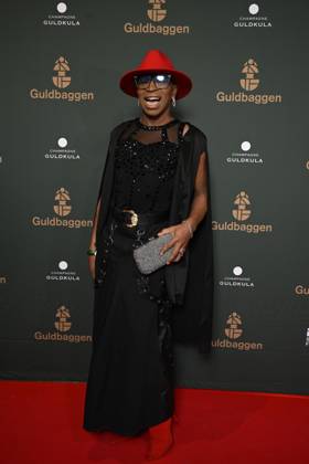 STOCKHOLM 20230123 Artist Alex Falk arrives on the red carpet at the Guldbaggegala at Circus in Stockholm STOCKHOLMK SWEDEN x10040x,  Copyright: xAndersxWiklund TTx GULDBAGGEN 2023 TTABB0000000000154552