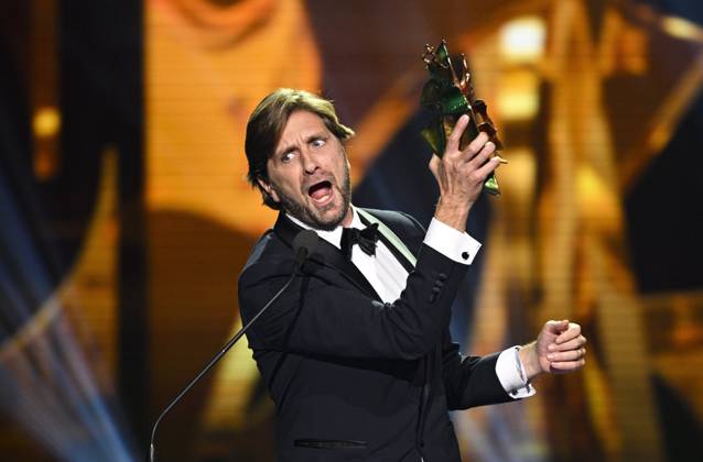 Ruben Ostlund wins the Best Director award for his film Triangle of sadness during the Swedish Film Awards, Guldbaggegalan, at Cirkus in Stockholm, Sweden, January 23, 2023 STOCKHOLMK SWEDEN x10040x,  Copyright: xAndersxWiklund TTx SWEDISH FILM AWARDS 2023 SCANPIXB054496
