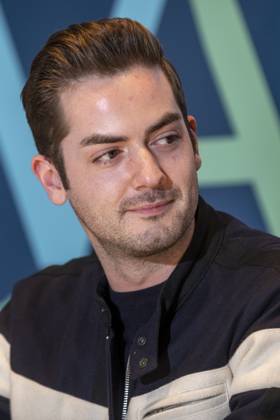 producer Michiel Dhont pictured during a press moment at the VAF Vlaams Audiovisueel Fonds headquarters in Brussels, Tuesday 24 January 2023. Close , the second full-length film by Belgian director Dhont, has been nominated for an Oscar in the category of best foreign film. HATIMxKAGHAT 58709687