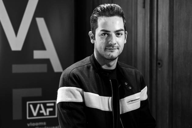 producer Michiel Dhont pictured during a press moment at the VAF Vlaams Audiovisueel Fonds headquarters in Brussels, Tuesday 24 January 2023. Close , the second full-length film by Belgian director Dhont, has been nominated for an Oscar in the category of best foreign film. HATIMxKAGHAT 58710492