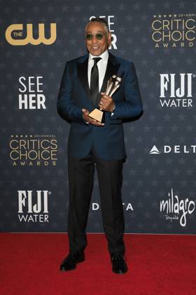January 15, 2023, Century City, CA, USA: LOS ANGELES - JAN 15: Giancarlo Esposito at 2023 Critics Choice Press Room at the Fairmont Century Plaza on January 15, 2023 in Century City, CA Century City USA - ZUMAnc22 20230115_zaa_nc22_198 Copyright: xKathyxHutchinsx