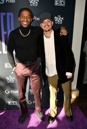 A Toast To The Ruler - Grammy Lifetime Achievement Award Powered by Google Pixel - Culina Modern Italian Los Angeles, CA. Featuring: Kosine, Evan Ross Where: Los Angeles, California, United States When: 03 Feb 2023 Credit: KOI SOJER startraksphoto.com Cover Images Copyright: xx 52408619 EDITORIAL USE ONLY. NOT FOR USE BY NEWSPAPERS BASED IN THE UK.