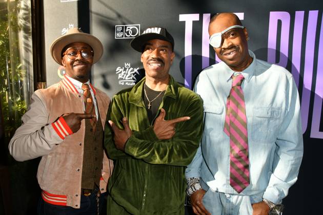 A Toast To The Ruler - Grammy Lifetime Achievement Award Powered by Google Pixel - Culina Modern Italian Los Angeles, CA. Featuring: Kwame, Kurtis Blow, Slick Rick Where: Los Angeles, California, United States When: 03 Feb 2023 Credit: KOI SOJER startraksphoto.com Cover Images Copyright: xx 52408634 EDITORIAL USE ONLY. NOT FOR USE BY NEWSPAPERS BASED IN THE UK.