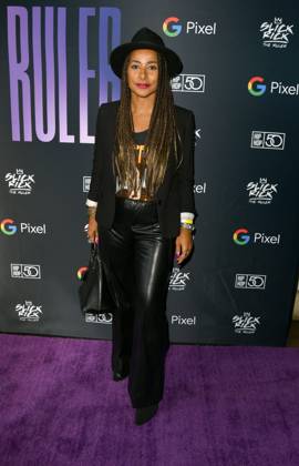 LOS ANGELES, CA -FEBRUARY 03: Amy Barnett attends A Toast To The Ruler - Grammy Lifetime Achievement Award Powered by Google Pixel on February 03, 2023 at Culina Modern Italian in Los Angeles, California. Copyright: xKoixSojer Snap NxUxPhotos MediaPunchx