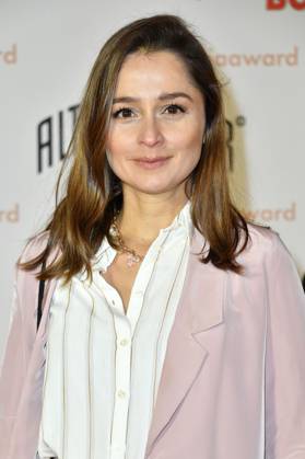 Sarah Alles bei der Verleihung des Askania Award 2023 im Capital Club im Hilton Hotel. Berlin, 14.02.2023