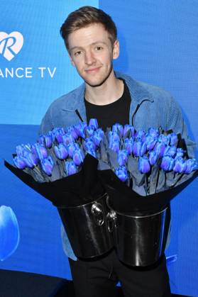 Timur Bartels bei der Verleihung des Blaue Blume Award 2023 im The Reed. Berlin, 15.02.2023