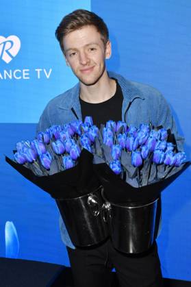 Timur Bartels bei der Verleihung des Blaue Blume Award 2023 im The Reed. Berlin, 15.02.2023