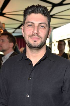 Varol Sahin bei der Verleihung des Blaue Blume Award 2023 im The Reed. Berlin, 15.02.2023
