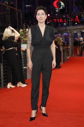 Dunja Hayali bei der Festivaleröffnung und der Premiere des Kinofilms She Came to Me auf der Berlinale 2023 73. Internationale Filmfestspiele Berlin im Berlinale Palast. Berlin, 16.02.2023