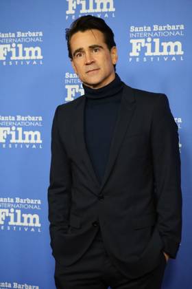 February 16, 2023, Santa Barbara, California, U.S: Colin Farrell arrives on the Red Carpet on the Red Carpet at the Santa Barbara International Film Festival, February 16, 2023, at the historic Arlington Theater in Santa Barbara. ..Farrell and co-star Brendan Gleeson are being honored with the Cinema Vanguard Award for their performances in Banshees of insherin Santa Barbara U.S. - ZUMAk144 20230216_znp_k144_132 Copyright: xAmyxKatzx