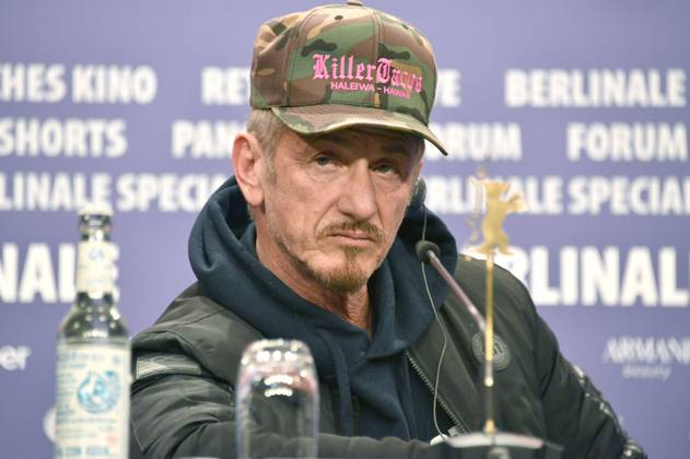Bilder des Jahres 2023, Entertainment 02 Februar Entertainment Themen der Woche KW07 Entertainment Bilder des Tages Sean Penn bei der Pressekonferenz zum Dokumentarfilm Superpower auf der Berlinale 2023 73. Internationale Filmfestspiele Berlin im Hotel Grand Hyatt. Berlin, 18.02.2023